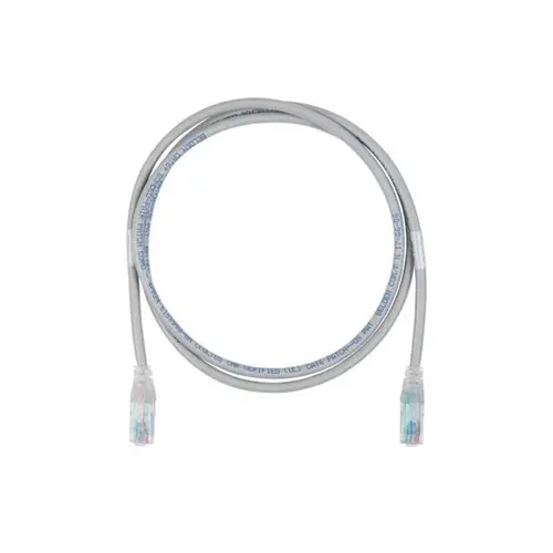 5'  Belden Ca21108005 24 Awg 4 Pair Solid Bare Copper Category 6A Gray 10Gx Patch Cord 1