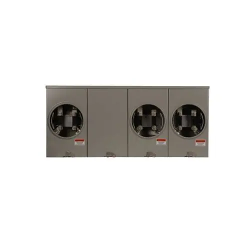 5 Gang 100A 600V Single Phase Four Jaw Meter Socket 1009696Ch 1