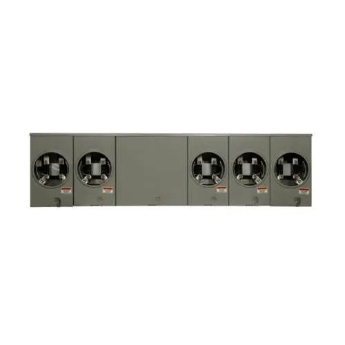 5-Gang 200A 600V Single-Phase Meter Socket 1004439Bch 1