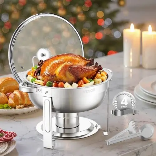 5-Qt Deep Commercial Table Pan For Catering Storage Food Jzyyxcl5lbl4(Pack Of 4) 1