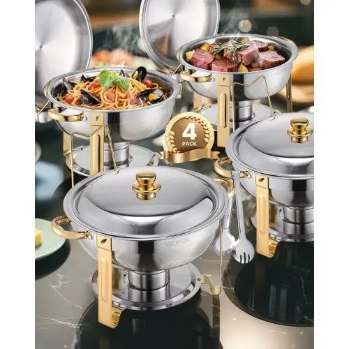 5-Qt Deep Table Pan For Catering Storage Food Hz-831 (Pack Of 4) 1