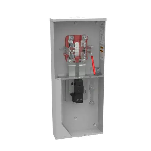 5 Terminal 1-Position 200A Ringless Meter Socket With Lever Bypass U5880-Xl-200-5T9-Blg (Barrel Lock Guard) 1