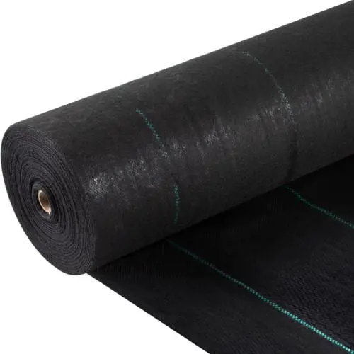 5 X 250' Ft Premium Woven Ground Cover Heavy Duty Pp Material And Easy Setup 5 Oz Weed Barrier Landscape Fabric Vv-Wb-5250 1