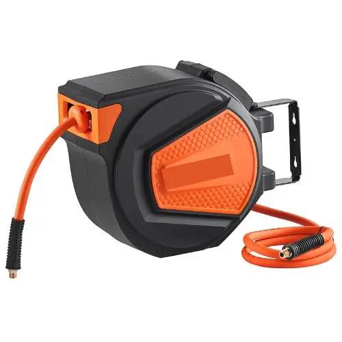 50 Feet Retractable Air Hose Reel With 5 In Lead In Ceiling For Workshop Garage 1
