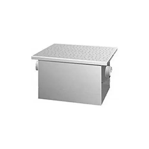 50 Gpm 4" Grease Interceptor Stainless Steel Rockford Rp-50-Ss 1