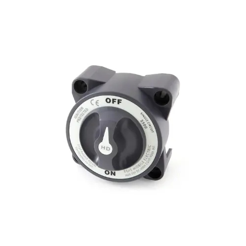 500A 4 Position Grey Battery Selector Switch 2502B 1