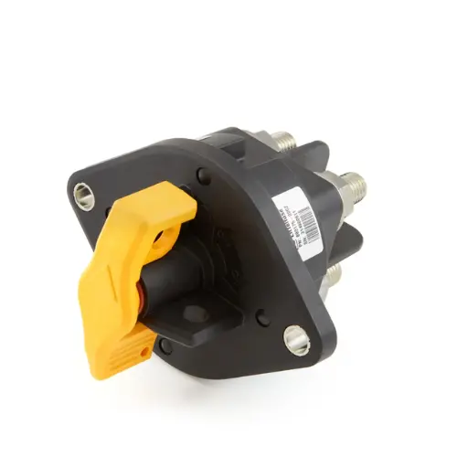 500A Dual Pole Master Disconnect Switch With Yellow Handle 880175-0002 1