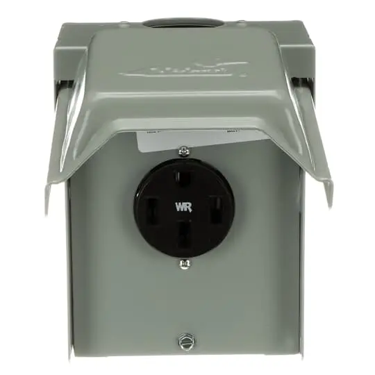 50A 240V 50R Surface Unmetered Temporary Power Outlets U054p 1