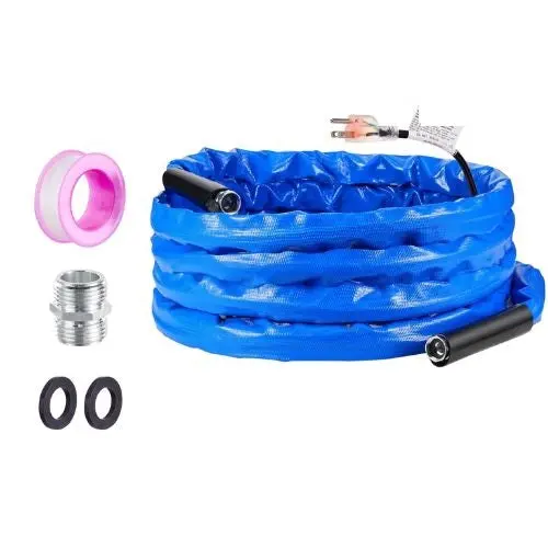 50Ft Heated Rv Water Hose-Antifreeze Protection To -45°F, Drinking Water Safe 1
