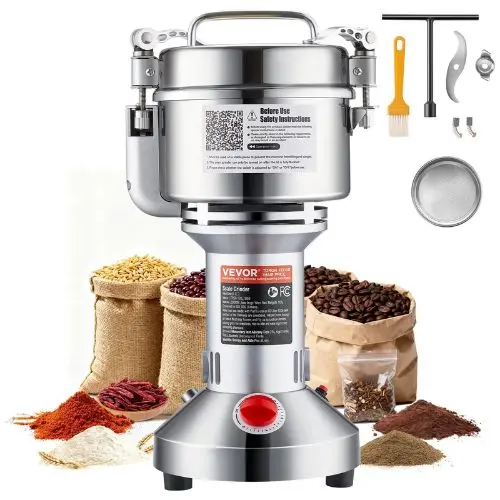 550G 2000W High-Speed Electric Grain & Spice Grinder – Stainless Steel Straight Type Pulverizer For Dry Ingredients 1