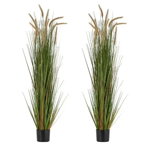 59 In Artificial Grass Plant Horsetail Reed Grass For Indoor&Outdoor 1