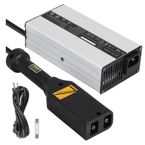 5Amp 36V Aluminum Alloy D Type Plug Led Indicator Golf Cart Battery Charger 1