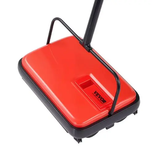 6.7 Inch Carpet Sweeper Manual Floor Sweeper With For Home Office Carpets Pet Hair Dust 1