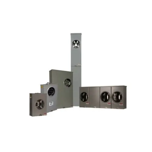 6 Gang 200A 600V Single Phase Four Jaw Meter Socket 1009611Ach 1
