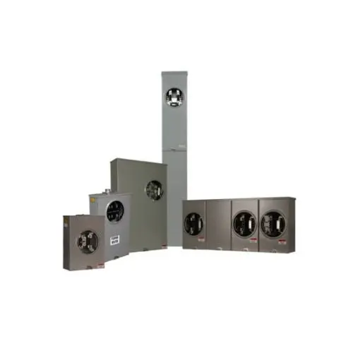6 Gang 200A 600V Single Phase Four Jaw Meter Socket 1009617Ch 1