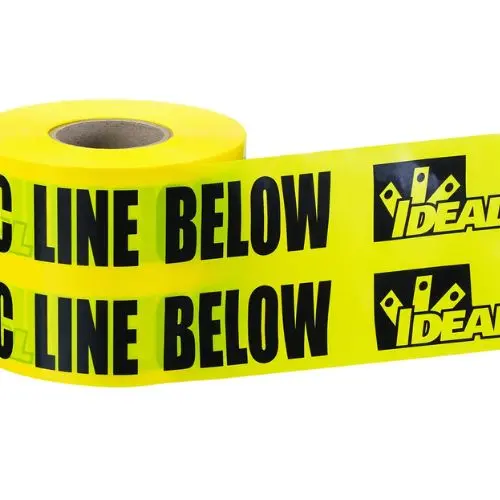 6 Inch 1000Ft Non-Detectable Underground Tape Yellow 42-152 1