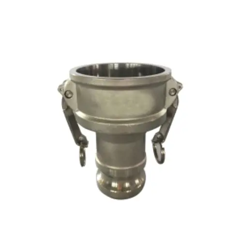6 Inch Female Coupler 4 Inch Male Adapter Type Da Cam And Groove Reducer Stainless Steel 639004 1