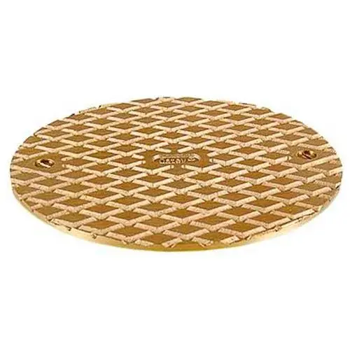 6" Oatey Round Cover And Ring Brass 81130 1