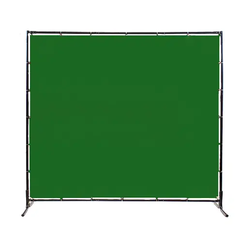 6' X 8' 14 Mil Thickness Vinyl Welding Protection Screen Green 1