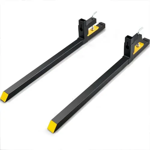60 Inch Heavy Duty Clamp On Pallet Forks For Agriculture And Farm 1