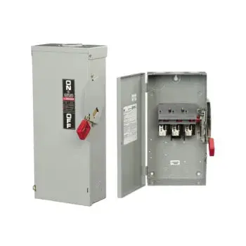 60A 2 Pole 2 Wire Heavy Duty Non-Fusible Safety Switch Thn2262rdc 1