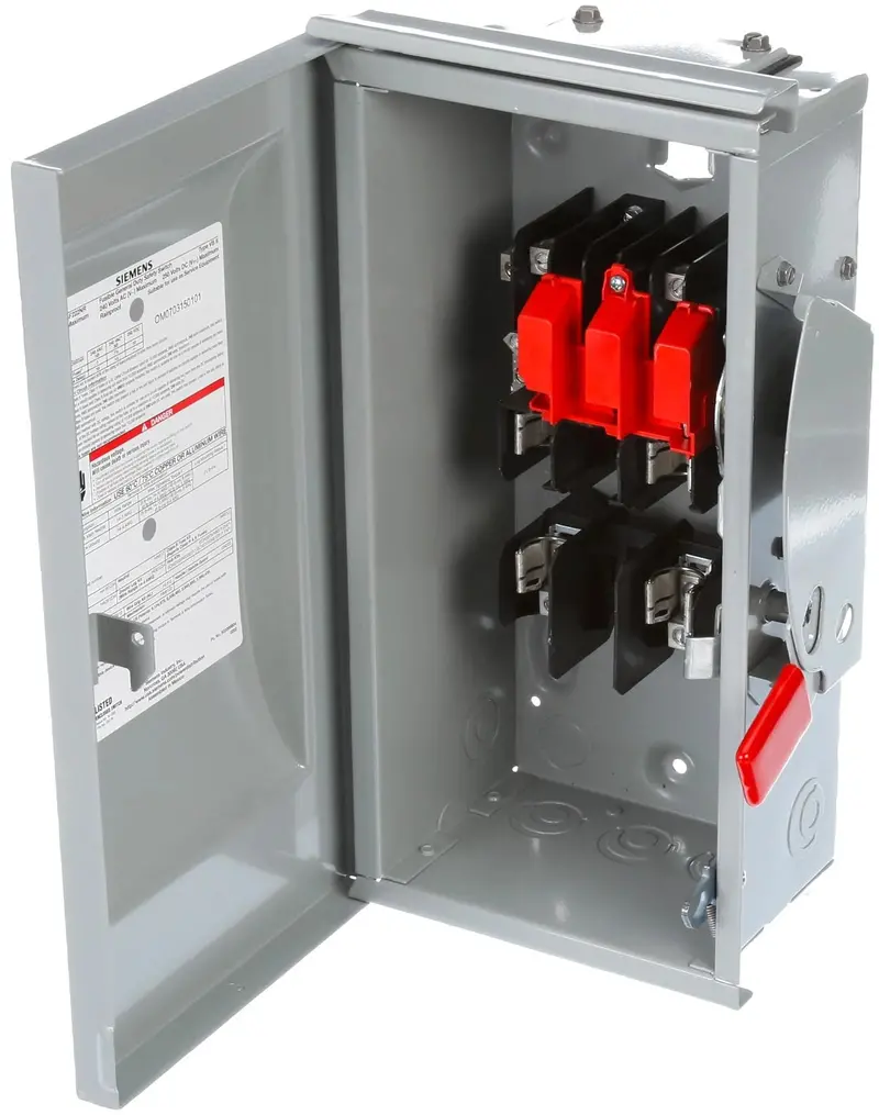 60A 240Vac 2 Pole General Duty Safety Switch Gf222nr 1
