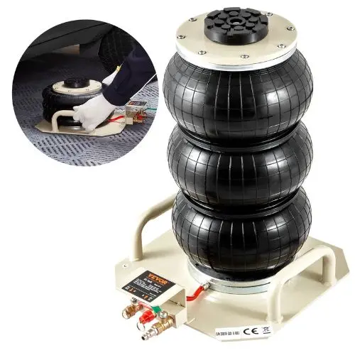 6600 Lbs Triple Bag Air Jack For Cars Garages Repair Zg-H 1