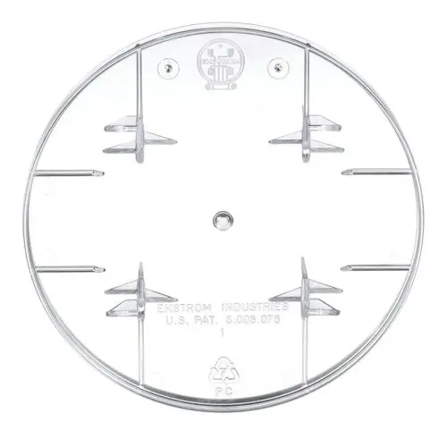 7 Inch Lexan Round Meter Socket Cover For Ring Or Ringless 1Mp 1Mm And 3Mm Meter Stacks 1Mmpcp 1