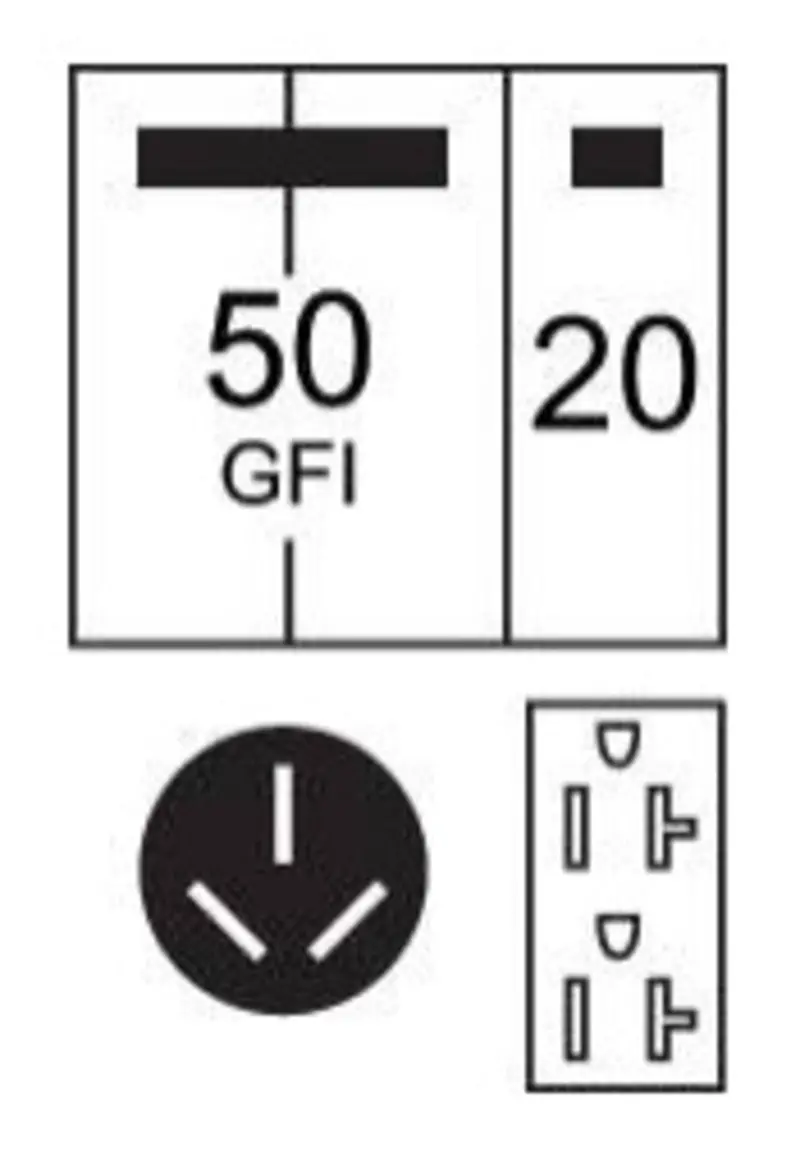 70A 50R Nema 3R Surface Unmetered Temporary Power Outlets U051c033 1
