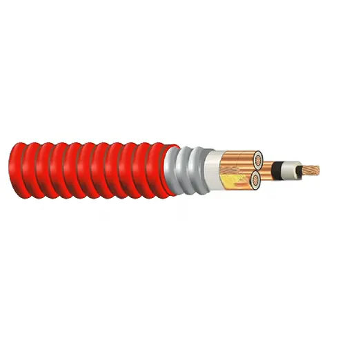 750 Mcm 3C Type Mv -105 Copper 5/8Kv Nlepr Insulation 133/100% Il Aia Red Pvc Jacket 1