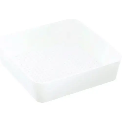 8 1/2" X 8 1/2" Plastic Floor Drain Strainer With 3/16" Holes Allpoints 561398 1