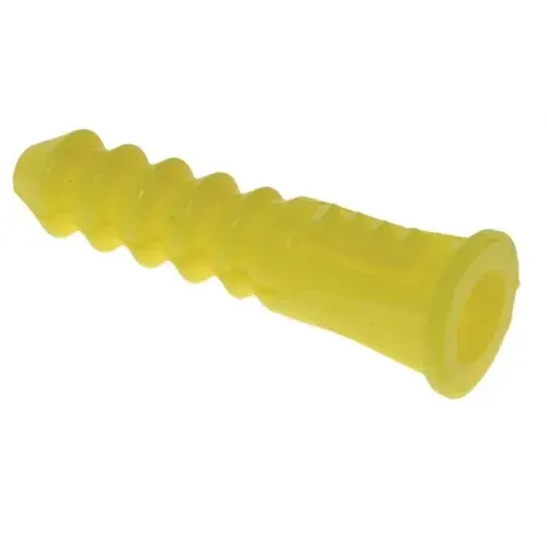8-10 Heavy Duty Yellow Plastic Wall Anchor For Screws Jsya14 (Pack Of 100) 1