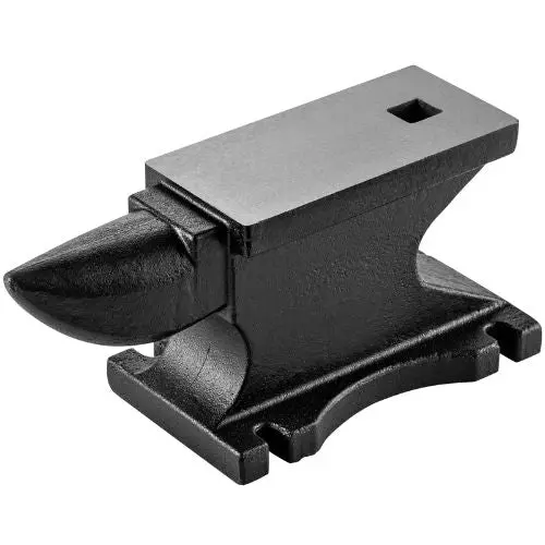 8.6 X 4.1 In Iron Anvil Single Horn Anvil  With Large Countertop And Stable Base For Shaping Bending Mt245 1