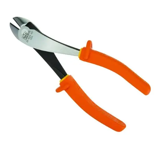 8 Inch High Leverage Angle Head Diagonal Cutting Plier Standard Cut 35-9029 1