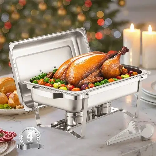 8-Qt Deep Commercial Table Pan For Catering Storage Food Hz8-4 (Pack Of 4) 1
