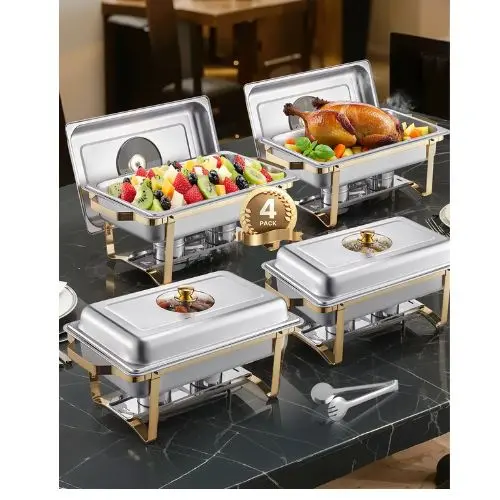 8-Qt Deep Table Pan For Catering Storage Food Hz-433B2 (Pack Of 4) 1