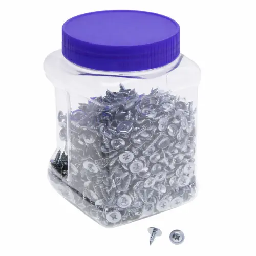 8 X 1/2 Inch Phillips Wafer Head Drywall Screw Fine Thread Sharp Point Zinc Wdw1m 1