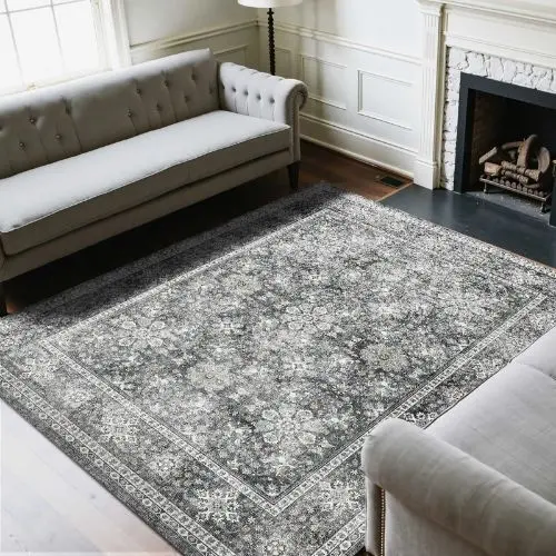 8 X 10 Ft  Large Area Rug Mat For Resistant Floor Fgfhs8-10Ft 1