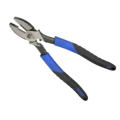 9.5 Inch High Leverage Side-Cutting Plier With Crimping Die 30-3430 1