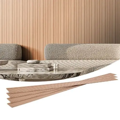 96 X 6 In Wood Slat Acoustic Panelsfor Modern Wall Ash Wood Jf166-Hfk-11411 1