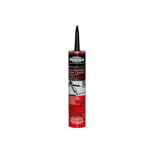 All Season Multi Purpose Roof Patch Cement 10 Oz Tube Black Rm-10 (Pack Of 12) 1