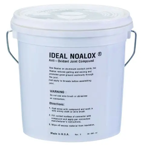 Anti-Oxidant Compound 1 Gallon Bucket Gray 30-032 1