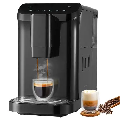 Automatic Espresso Machine With Built-In Grinder 15 Bar 1