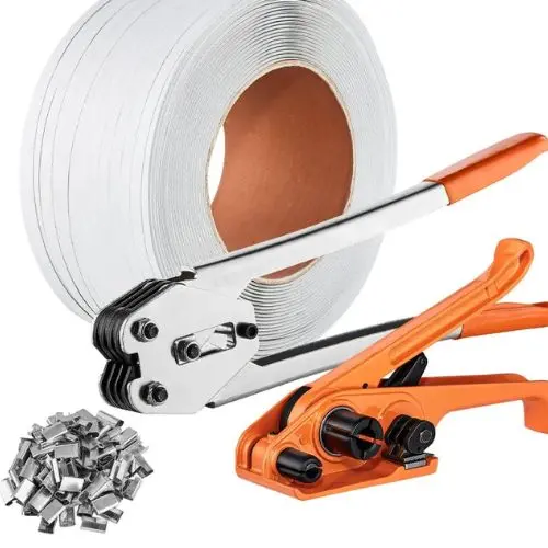 Banding Strapping Kit With Strapping Tensioner Tool 3280 Ft Length Pp Band Pallet Packaging Strapping Banding Kit 1