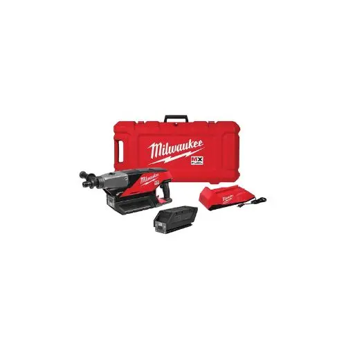 Battery Powered Cordless Concrete Handheld Core Drill With Batteries Tool Kit Mxf301-2Cp 1
