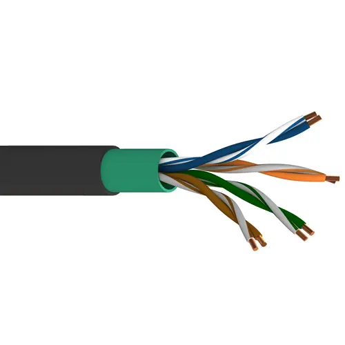 Belden 11700A2 24 Awg 4 Pair Solid Bare Copper Cat 5E Datatuff Cmr Industrial Ethernet Cable 1