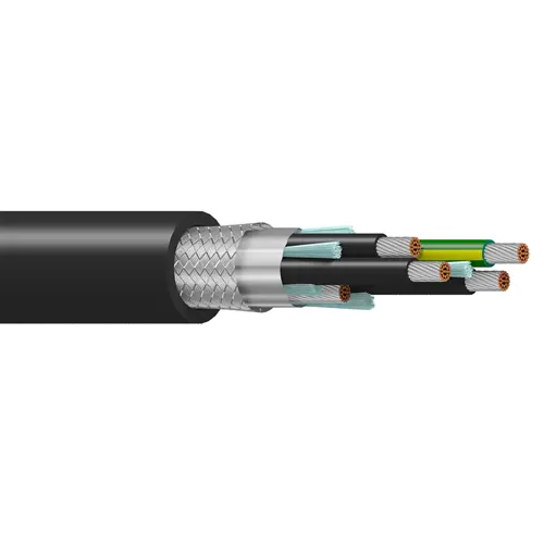 Belden 29500T 16 Awg 3 Conductor 26X30 Stranding 1000V Variable Frequency Drives Cable 1