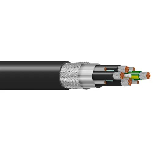 Belden 29506F 4 Awg 3 Conductor 7X60x30 Stranding 1000V Variable Frequency Drives Cable 1