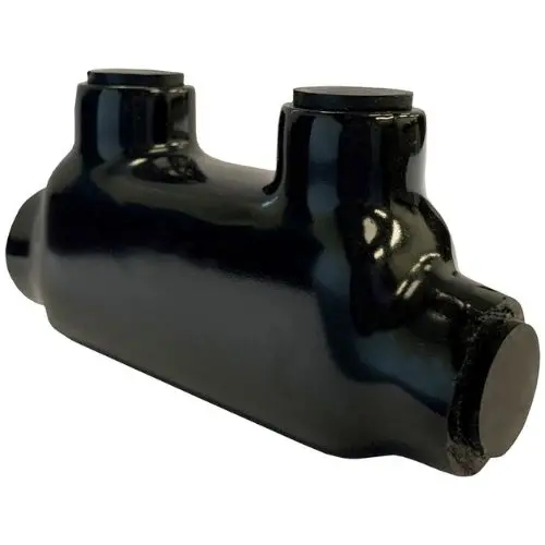 Black Insulated In-Line Splice 2 Set Screws 1