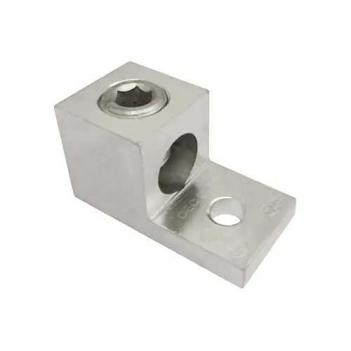 Bulk Reusable Aluminum Mechanical Connector Lug One Hole Mount 600 Mcm–2 Awg 90726B (Pack Of 150) 1